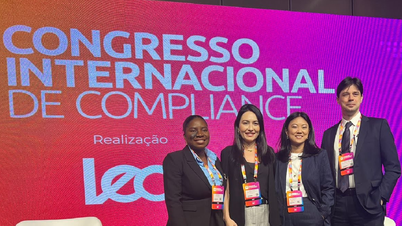 NÁDIA FEIJÓ REPRESENTA ANGOLA NO MAIOR CONGRESSO DE COMPLIANCE DA AMÉRICA LATINA